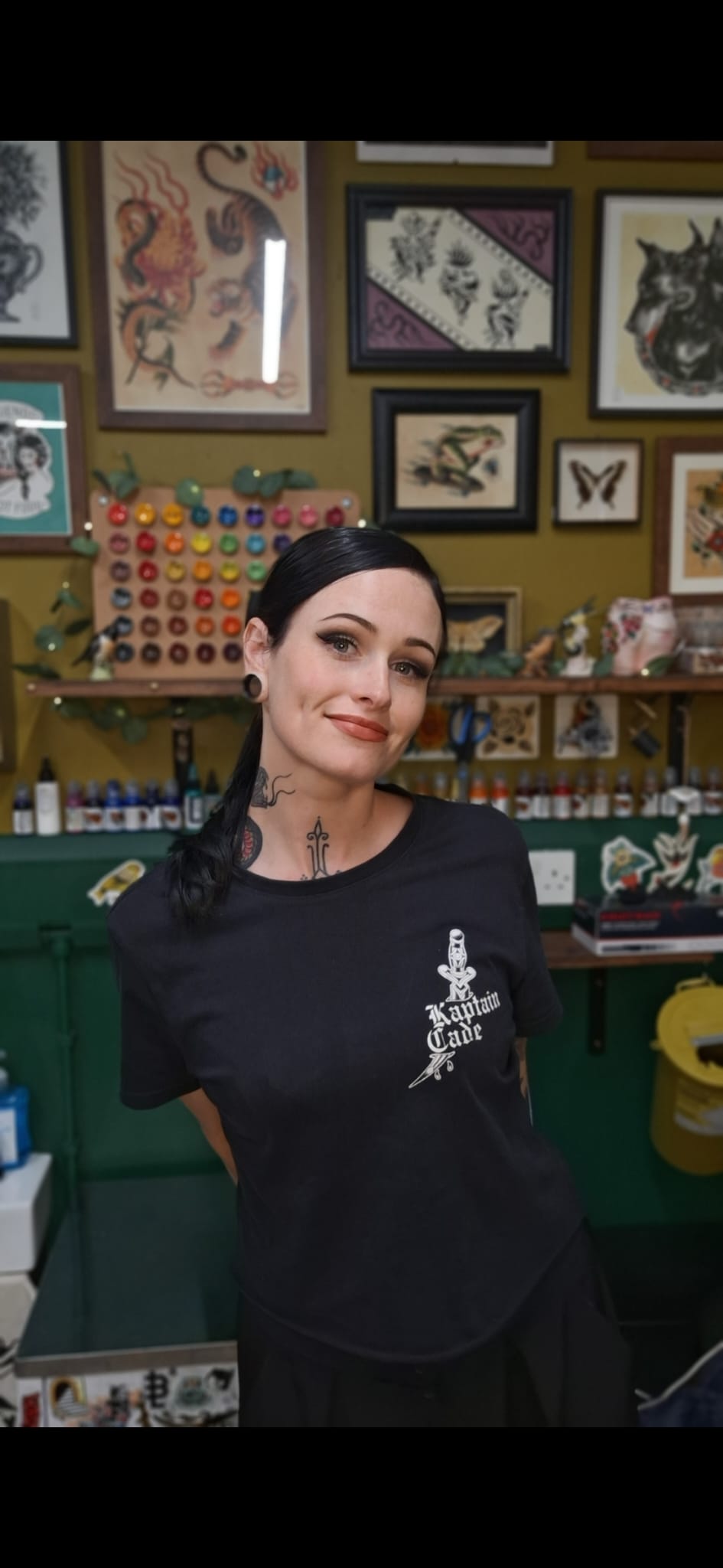 Rebecca at work